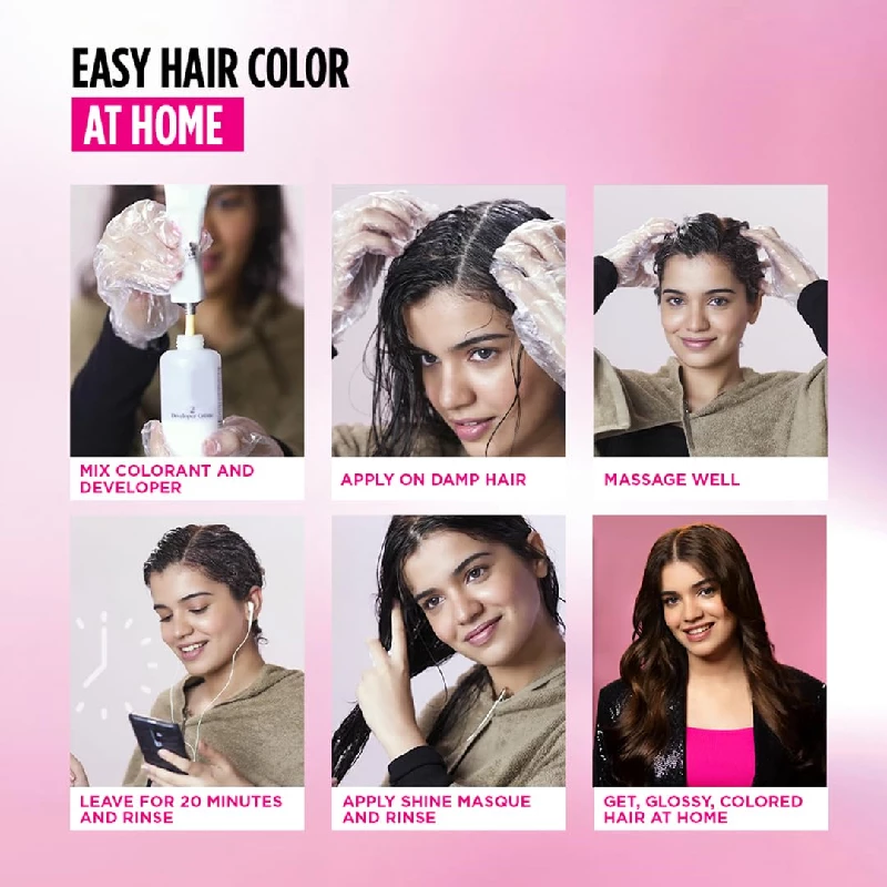 Loreal Paris Semi-Permanent Hair Colour - Darkest Brown 300 - Image 6