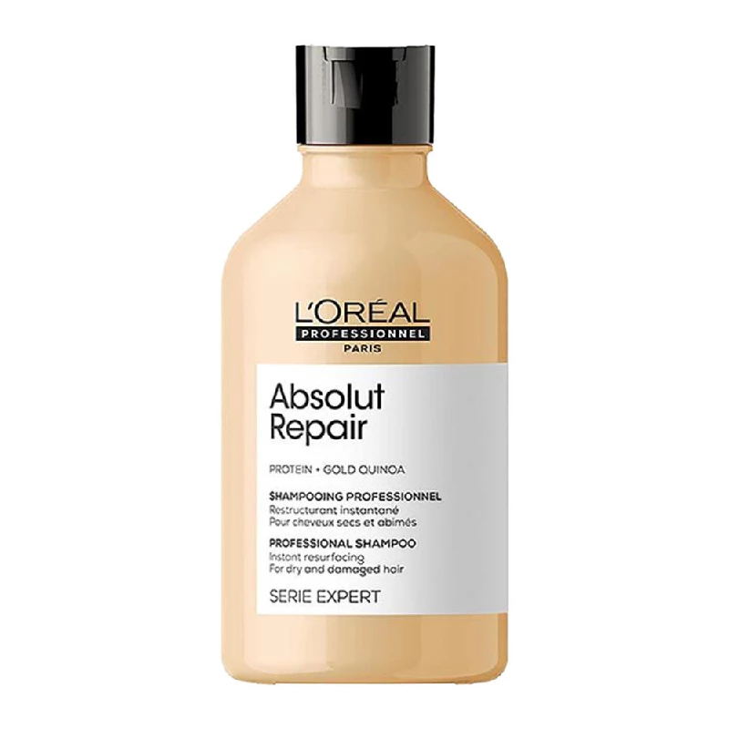 Loreal Professionnel Absolut Repair Shampoo For Dry and Damaged Hair Loreal Professionnel Absolut Repair Shampoo For Dry and Damaged Hair-Pack Size-300 ml