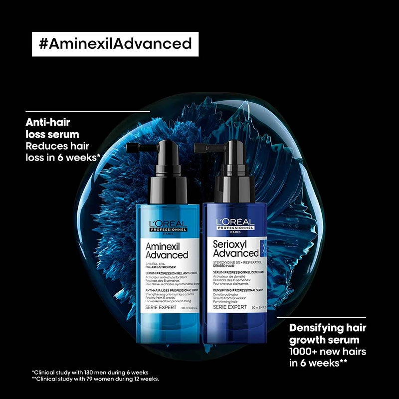 Loreal Professionnel Anti-Hair Loss Regime With Density Advanced Shampoo & Aminexil Advanced - Image 7