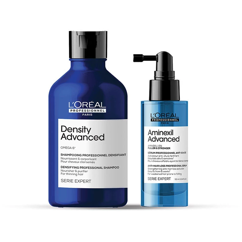 Loreal Professionnel Anti-Hair Loss Regime With Density Advanced Shampoo & Aminexil Advanced - Image 8