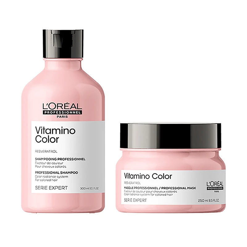 Loreal Professionnel Vitamino Color Shampoo & Hair Mask - Image 10