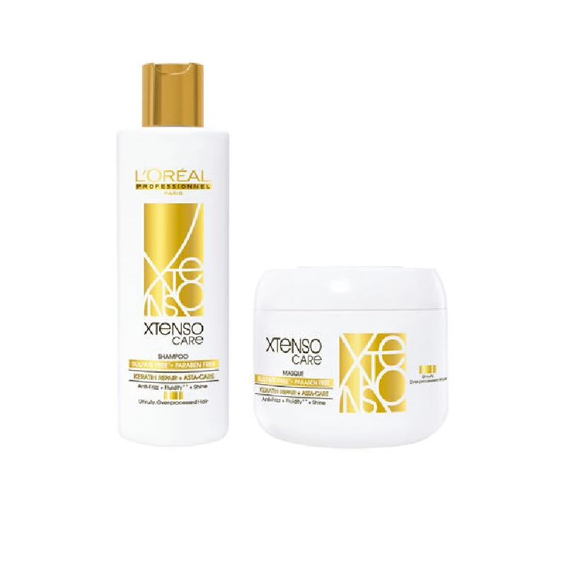 Loreal Professionnel X Tenso Care Sulfate Free Shampoo & Masque