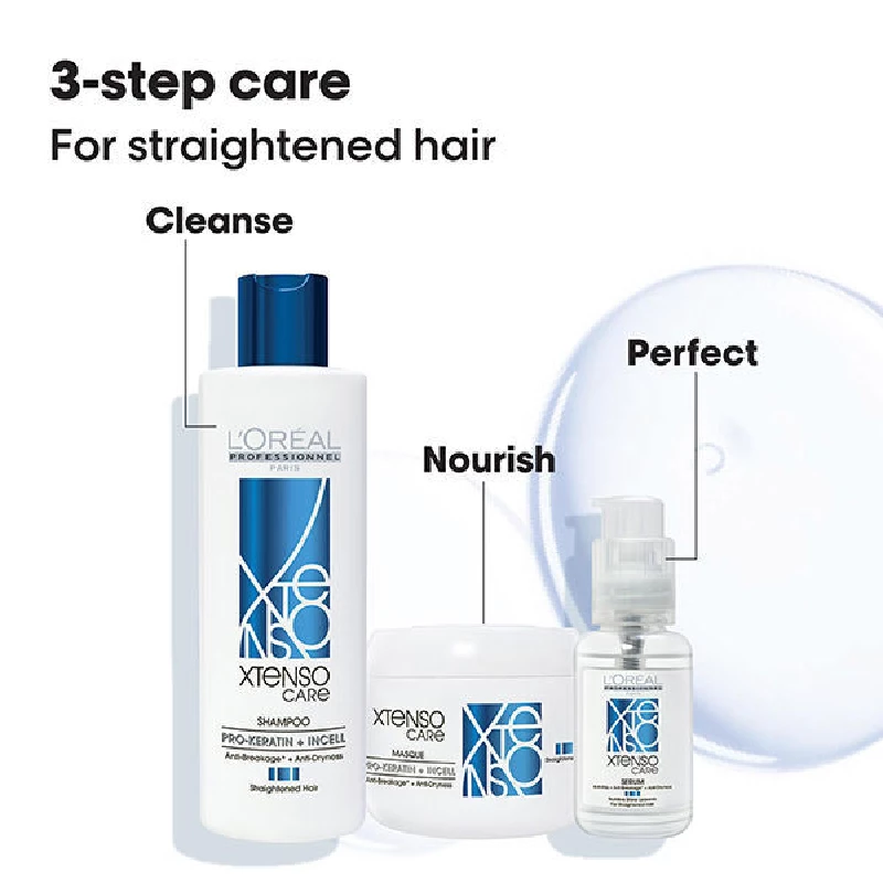 Loreal Professionnel X-Tenso Shampoo + Masque + Serum - Image 2
