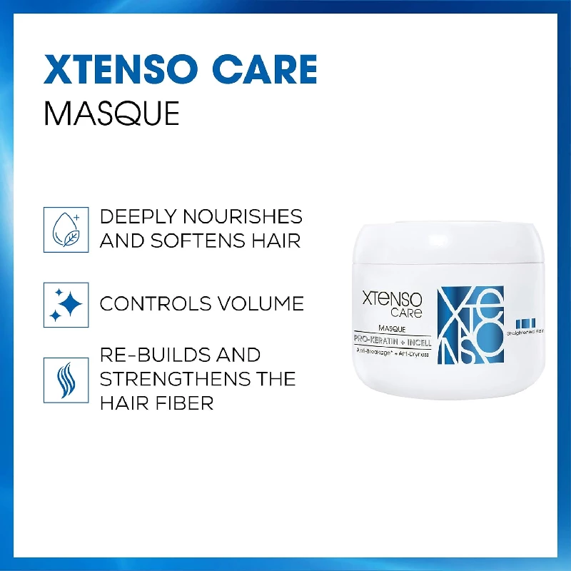 Loreal Professionnel Xtenso Care Sulfate-free Shampoo & Xtenso Care Masque - Image 7