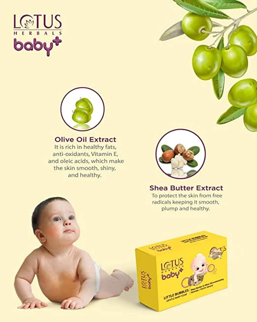 Lotus Herbals Baby + Little Bubbles Gentle Soap - Image 4