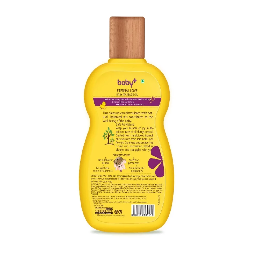 Lotus Herbals Baby+ Eternal Love Baby Massage Oil - Image 2