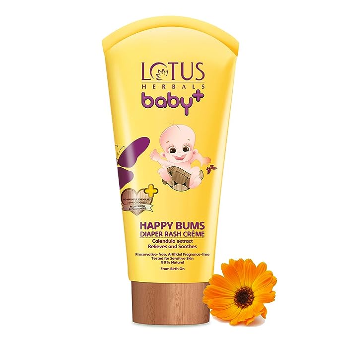 Lotus Herbals Baby+ Happy Bums Diaper Rash Creme - Image 3