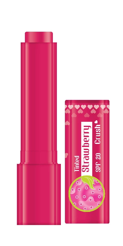 Lotus Herbals Lip Lush Tinted Lip Balm SPF-20 - Strawberry Crush - Image 5