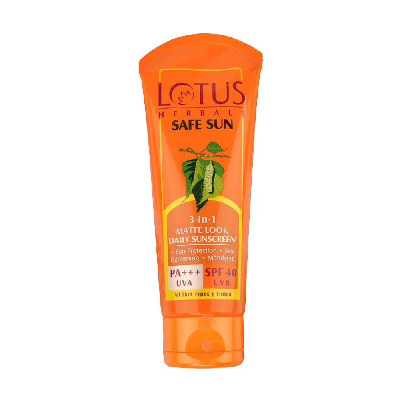 Lotus Herbals Safe Sun 3-in-1 Matte-Look Daily SunScreen Pa+++ SPF- 40 - Image 8
