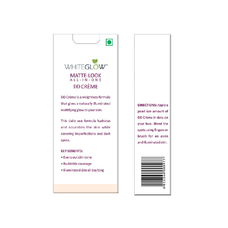 Lotus Herbals Whiteglow Matte Look All In One Dd Cream SPF 20 - Pink Beige - Image 3