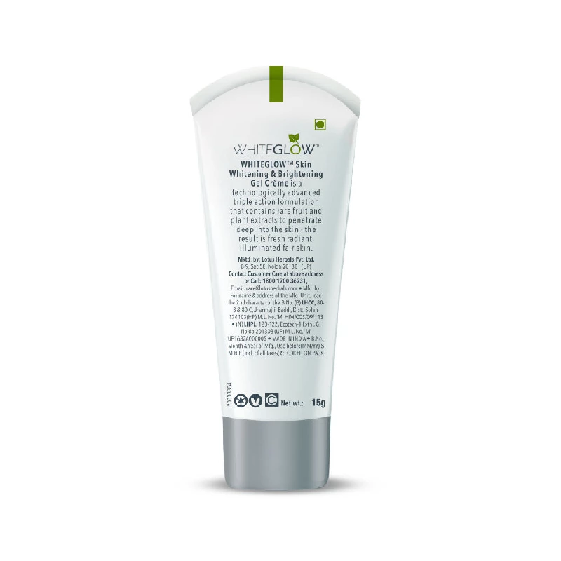 Lotus Herbals Whiteglow Skin Whitening & Brightening Gel Cream Spf 25 Pa+++ - Image 2