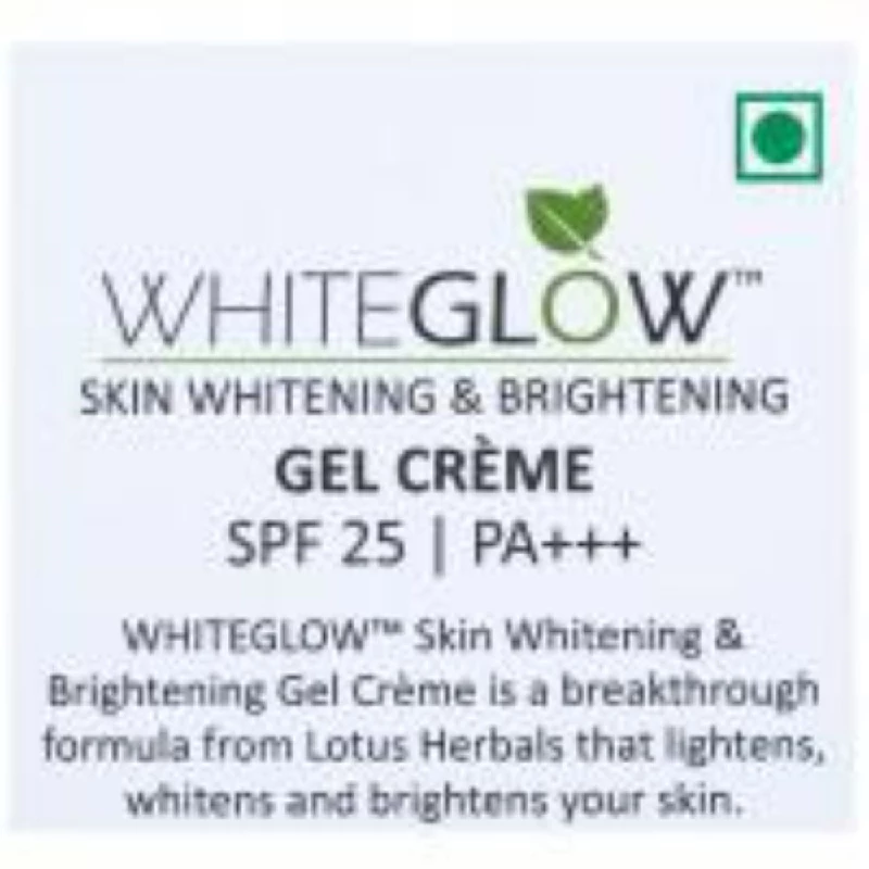 Lotus Herbals Whiteglow Skin Whitening & Brightening Gel Cream Spf 25 Pa+++ - Image 4