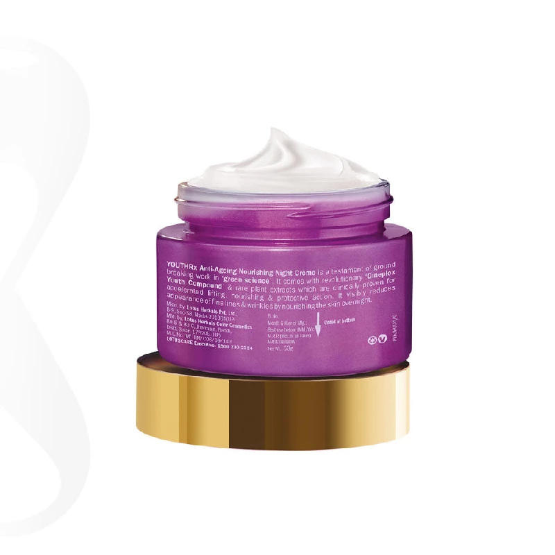 Lotus Herbals YouthRx Anti-Ageing Nourishing Night Creme - Image 2