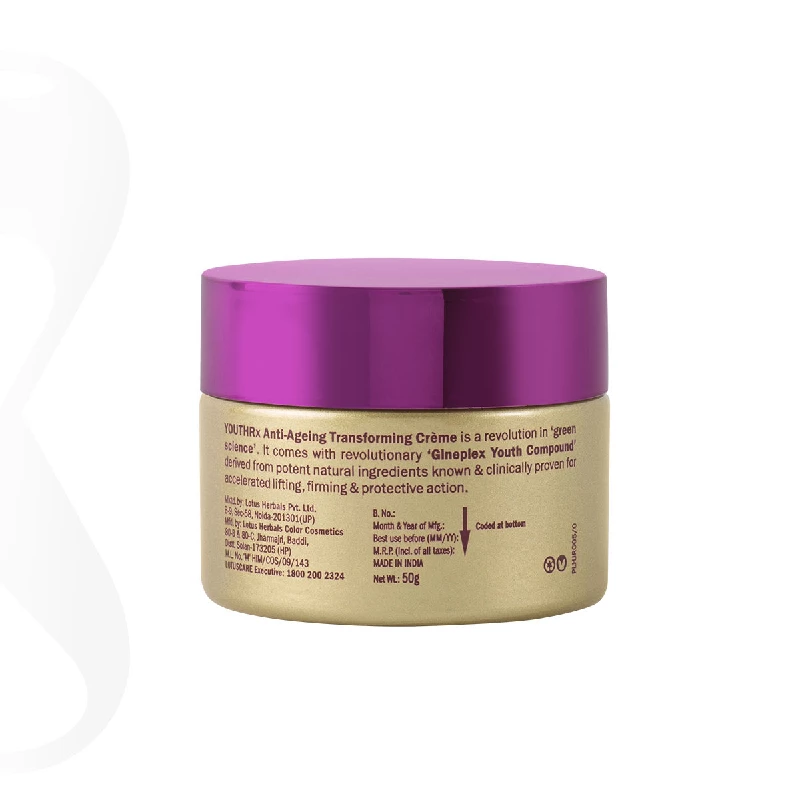 Lotus Herbals YouthRx Anti-Ageing Transforming Creme SPF 25 PA +++ - Image 5
