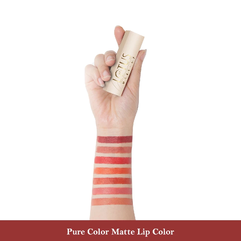 Lotus Make-Up Pure Colors Matte Lip Color - Nude Shine - Image 5
