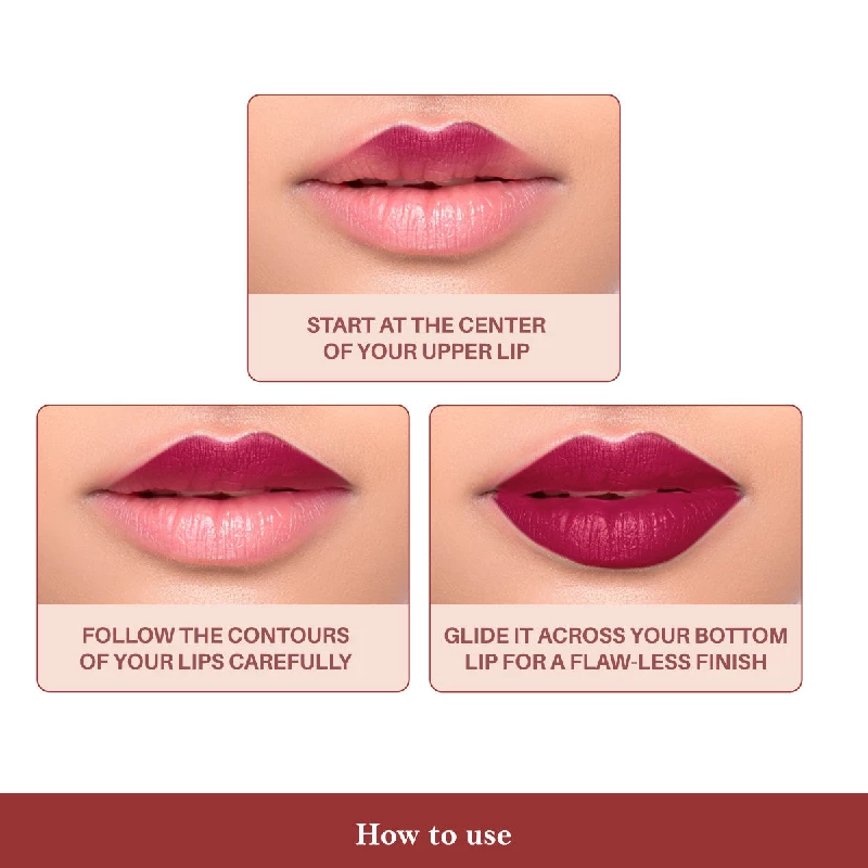 Lotus Make-Up Pure Colors Matte Lip Color - Nude Shine - Image 8