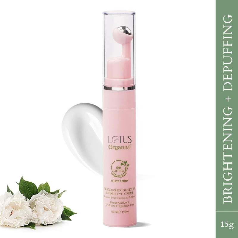 Lotus Organics + Precious Brightening Under Eye Creme