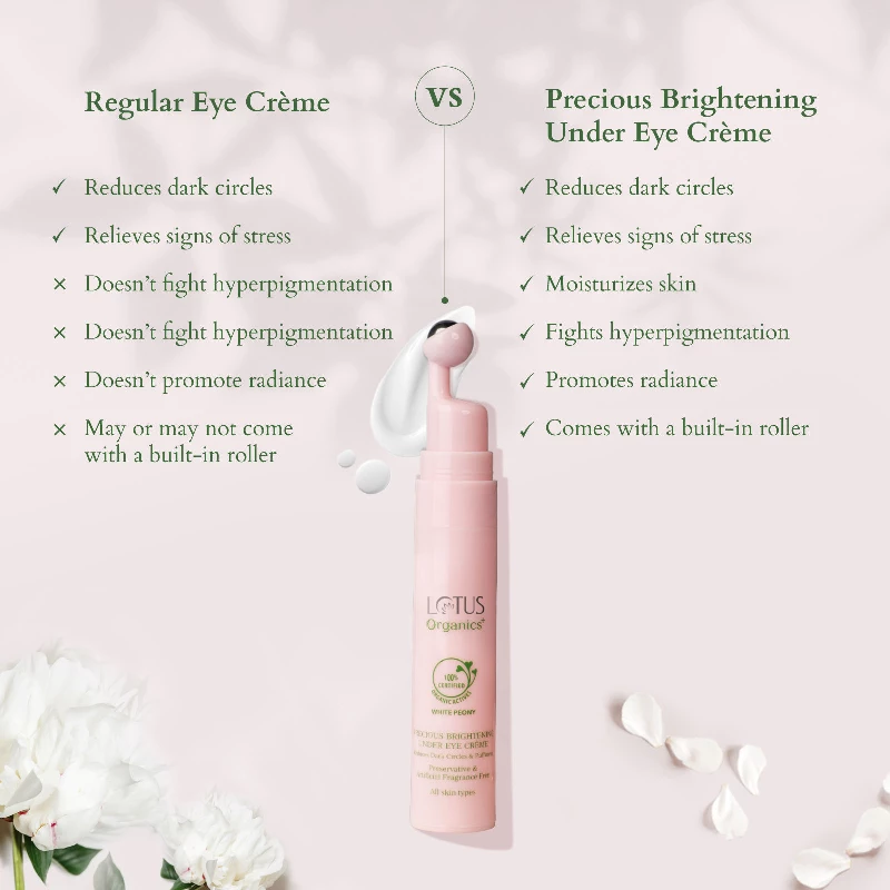 Lotus Organics + Precious Brightening Under Eye Creme - Image 6