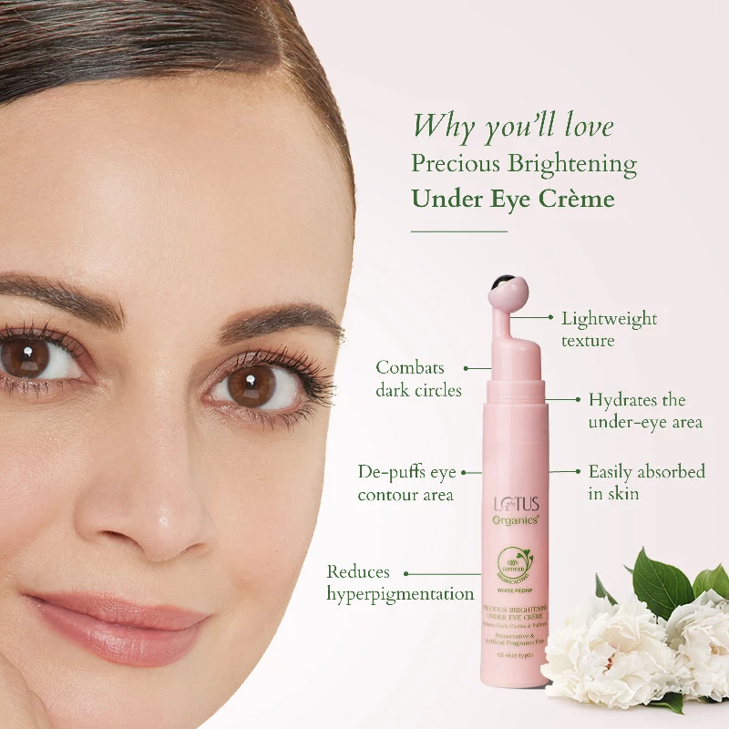Lotus Organics + Precious Brightening Under Eye Creme - Image 7