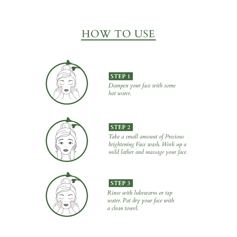Lotus Organics Precious Brightening Face Wash - Image 6