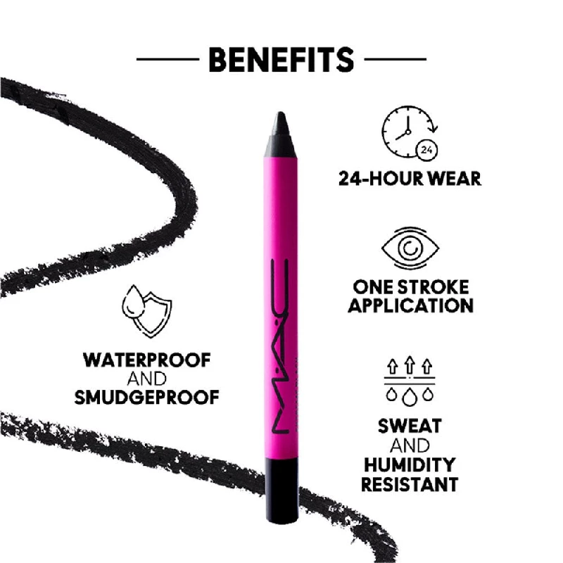 M.A.C In Extreme Dimension 24hr Waterproof & Smudgeproof Kajal Eye Liner - Image 2