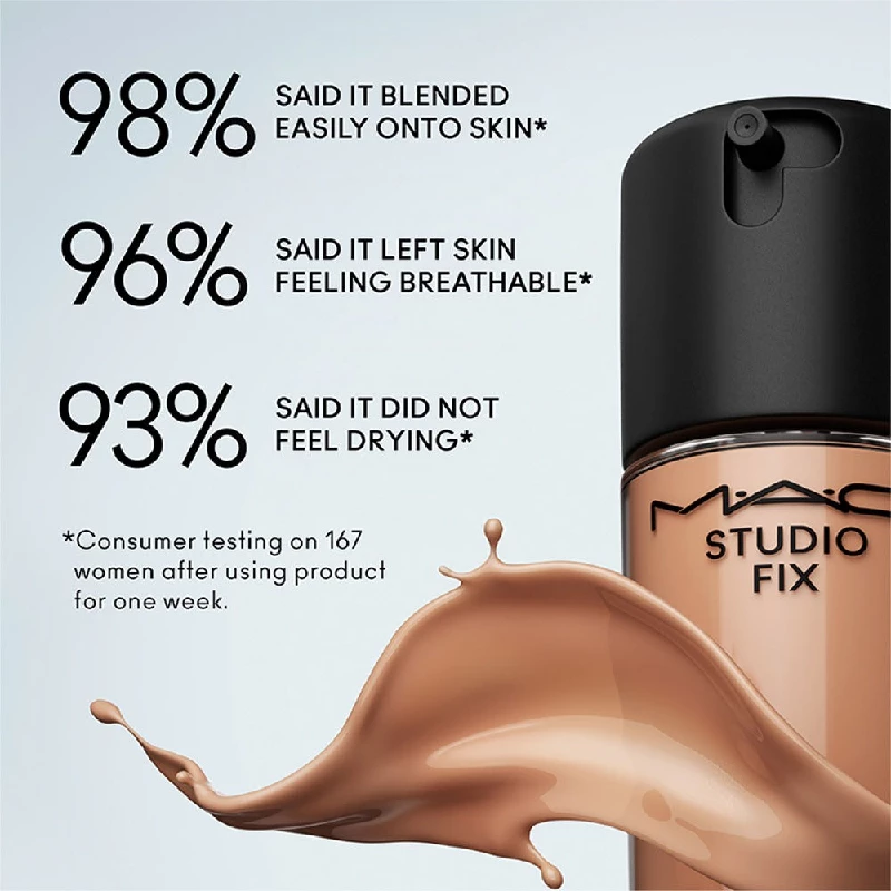 M.A.C Studio Fix Fluid SPF 15 Mini Soft Matte Foundation With Hyaluronic Acid - Image 5