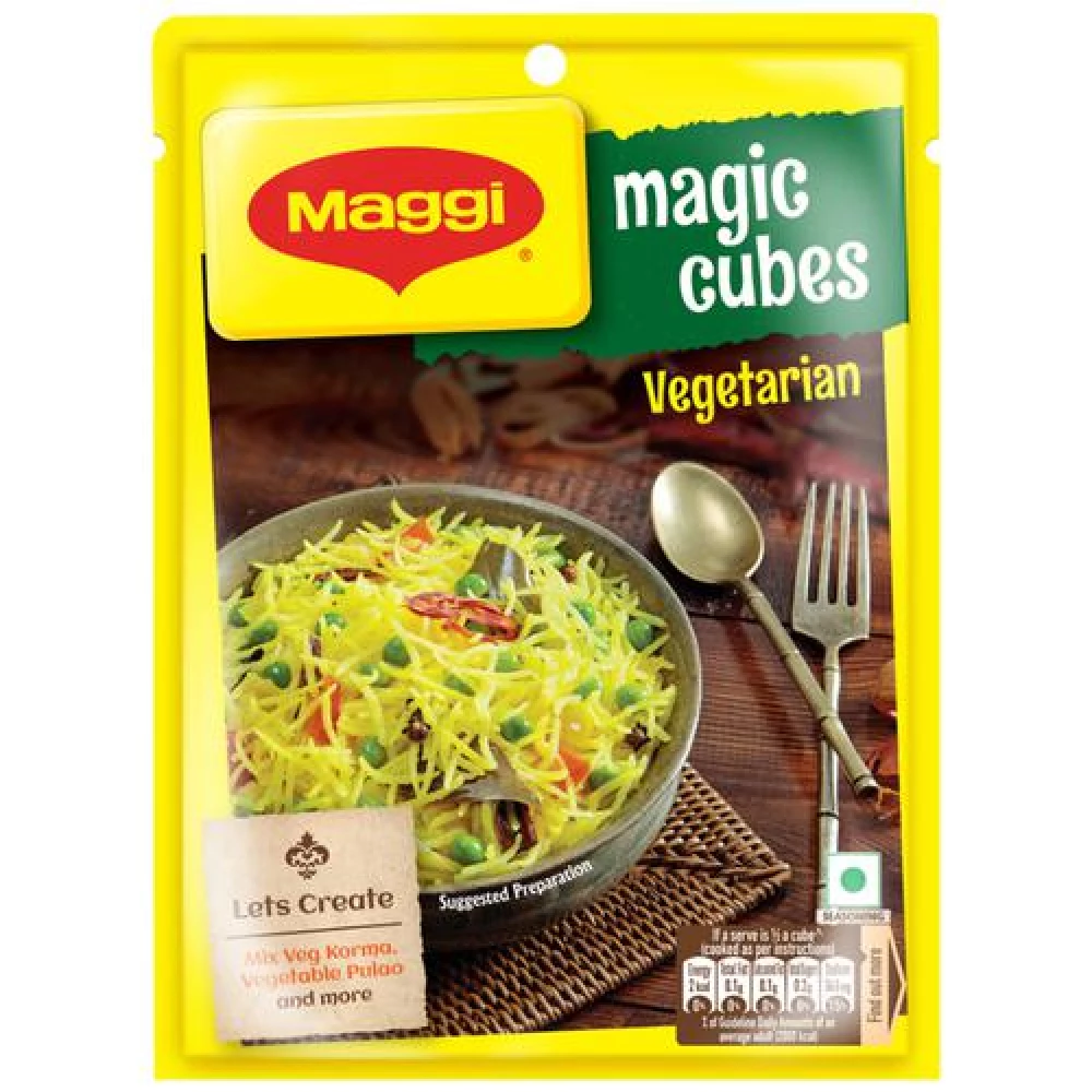 Maggi Vegetarian Magic Cubes-Masala For Rice Dishes Maggi Vegetarian Magic Cubes-Masala For Rice Dishes--240 g
