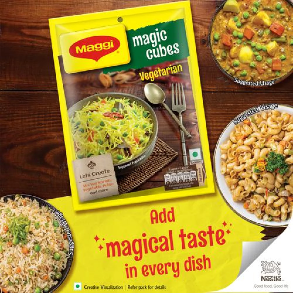 Maggi Vegetarian Magic Cubes-Masala For Rice Dishes - Image 5