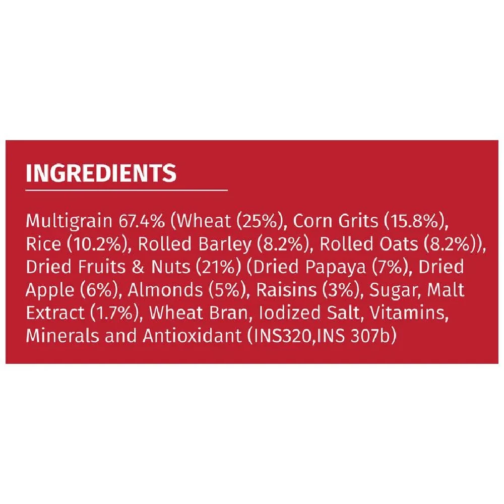 MAMAFEAST Muesli Fruit & Nuts - Whole Oats, Multigrain, Protein & Fibre Rich, Healthy Breakfast - Image 3