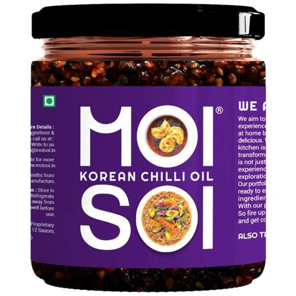 MOI SOI Korean Chilli Oil - Vegan MOI SOI Korean Chilli Oil - Vegan--175 g