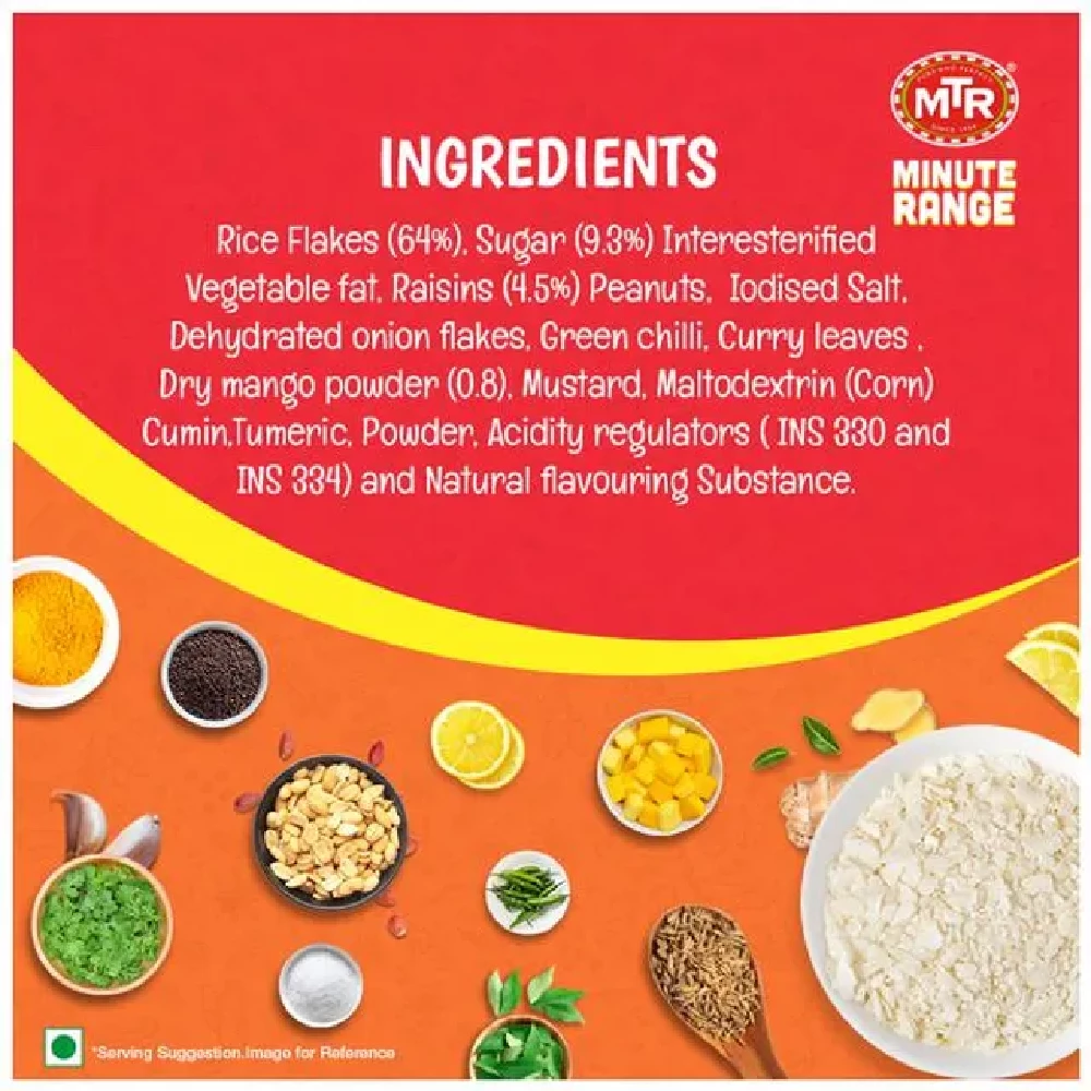 MTR 3 Minute Khatta Meetha Poha - Image 3