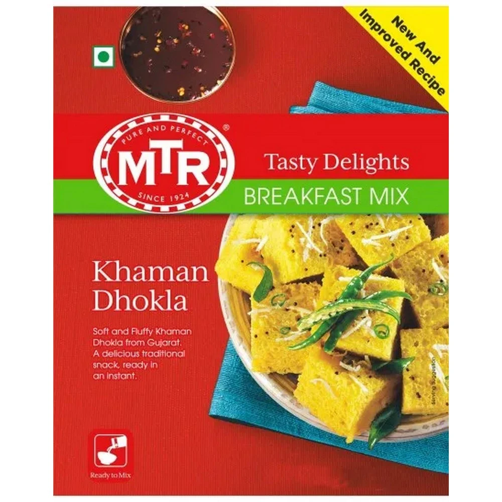 MTR Breakfast Mix Khaman Dhokla MTR Breakfast Mix Khaman Dhokla--160 g Pouch