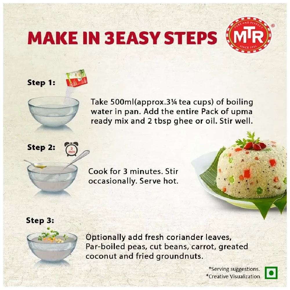 MTR Breakfast Mix Upma - Image 5