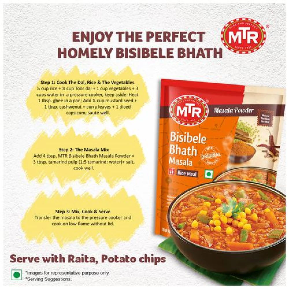 MTR Masala Bisibelebath Powder - Image 5
