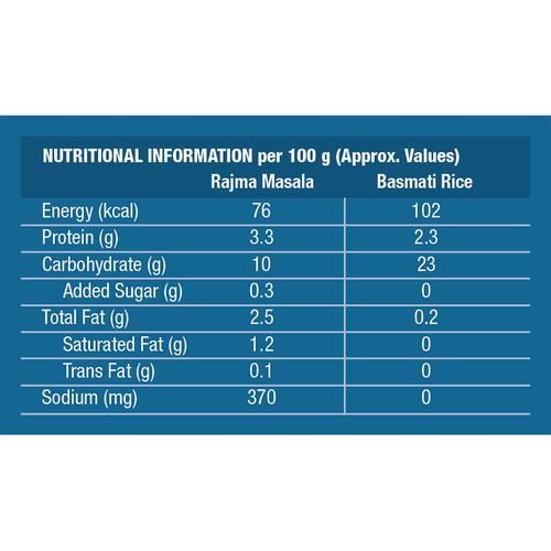 MTR Minute Meals Rajma Masala & Basmati Rice Combo - Image 4