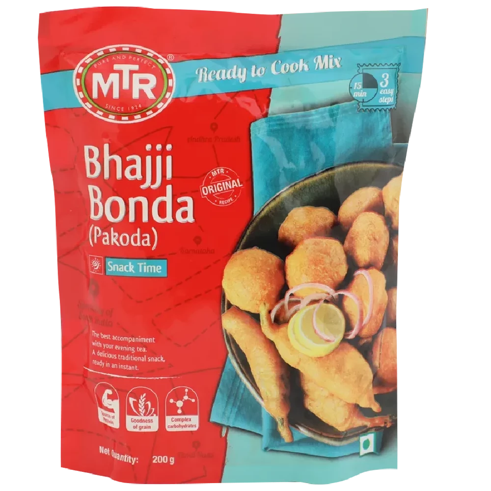MTR Original Bajji Bonda Snack Mix MTR Original Bajji Bonda Snack Mix--200 g Pouch
