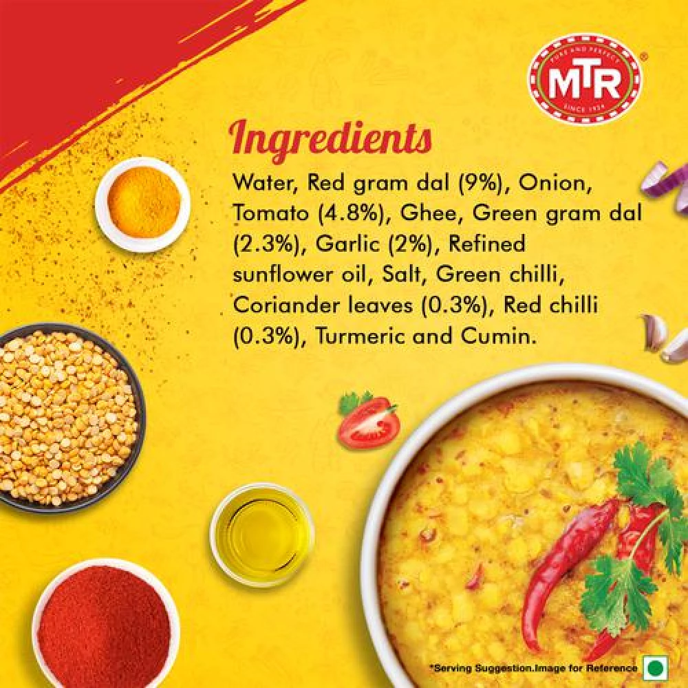 MTR Ready To Eat Dal Fry - Image 3