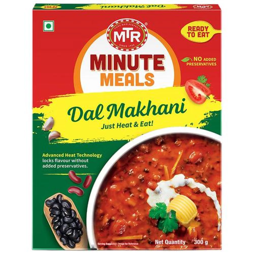 MTR Ready To Eat Dal Makhani MTR Ready To Eat Dal Makhani--300 g Carton