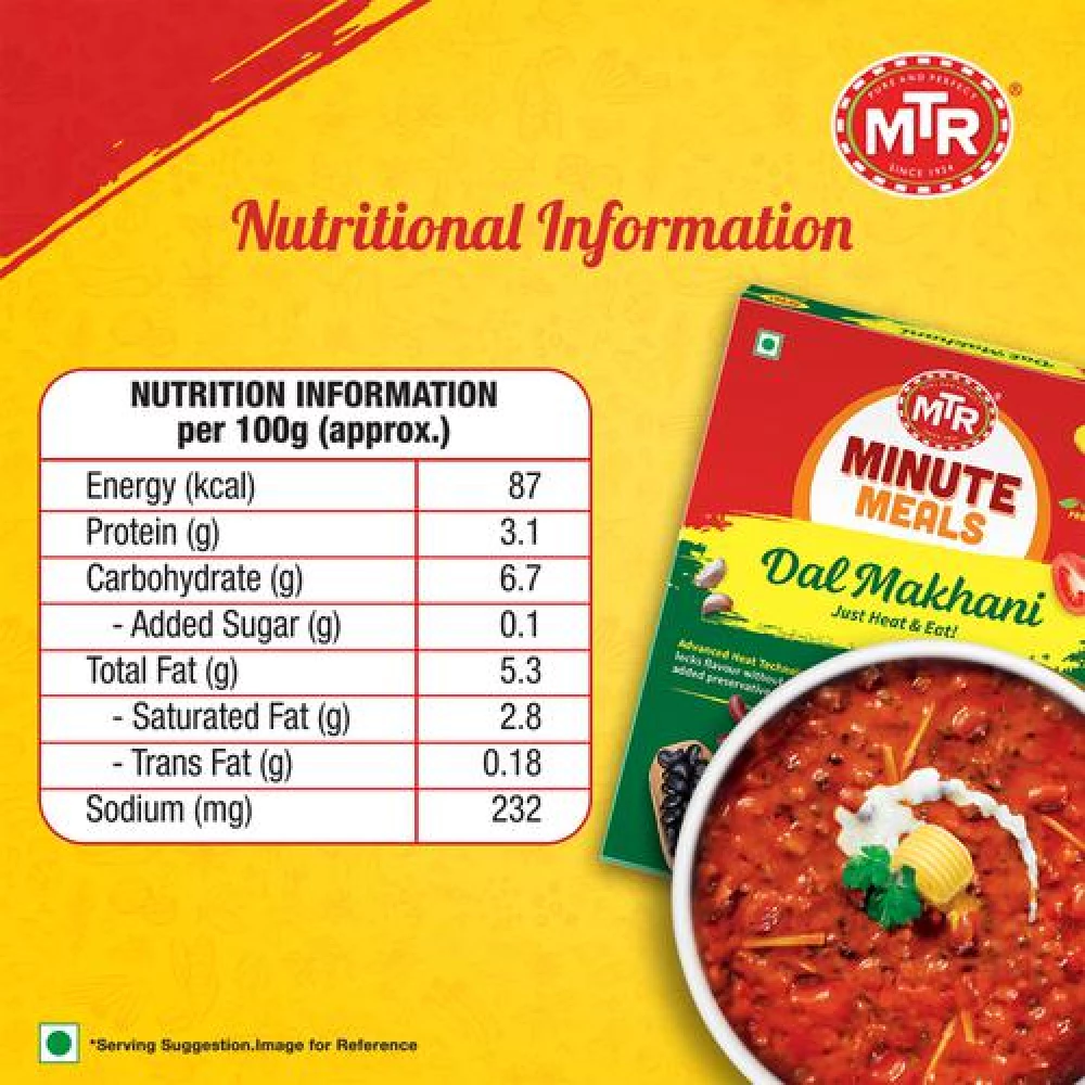 MTR Ready To Eat Dal Makhani - Image 4