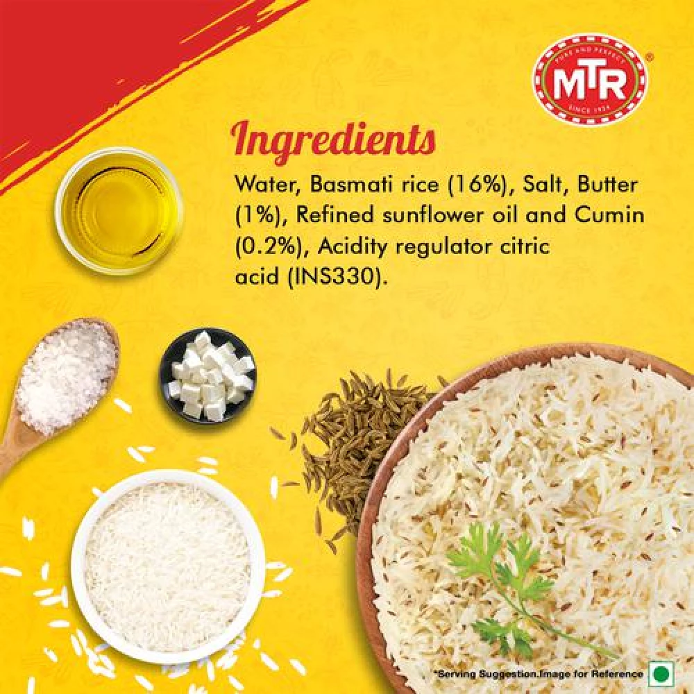 MTR Ready To Eat Jeera Rice - Image 3