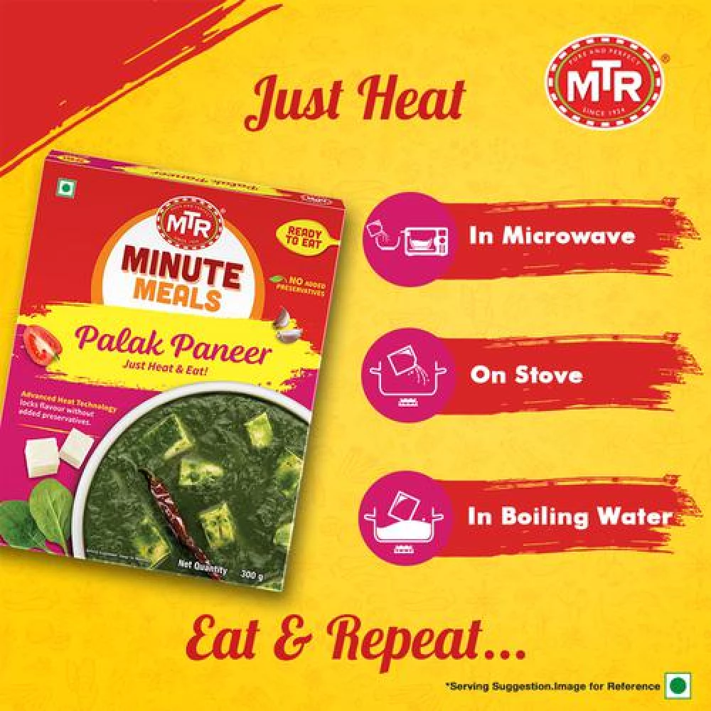 MTR Ready To Eat Palak Paneer - Image 6
