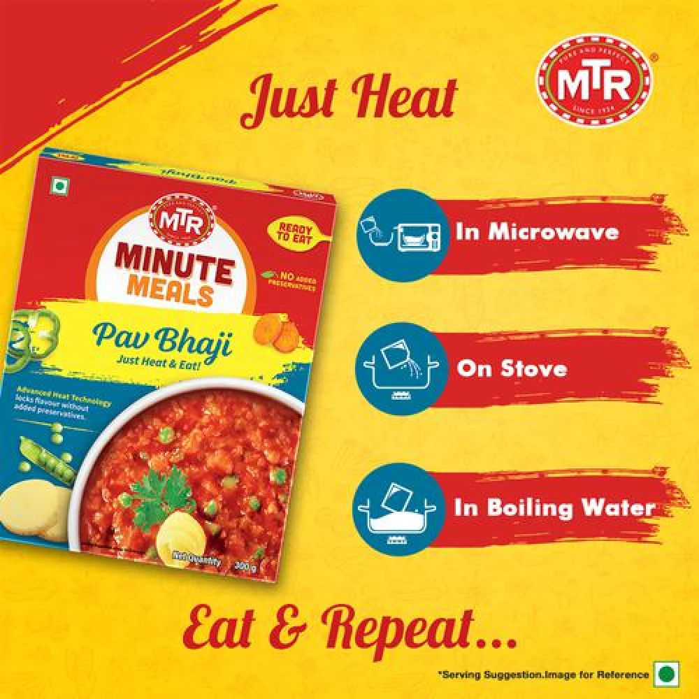 MTR Ready To Eat Pav Bhaji - Image 6