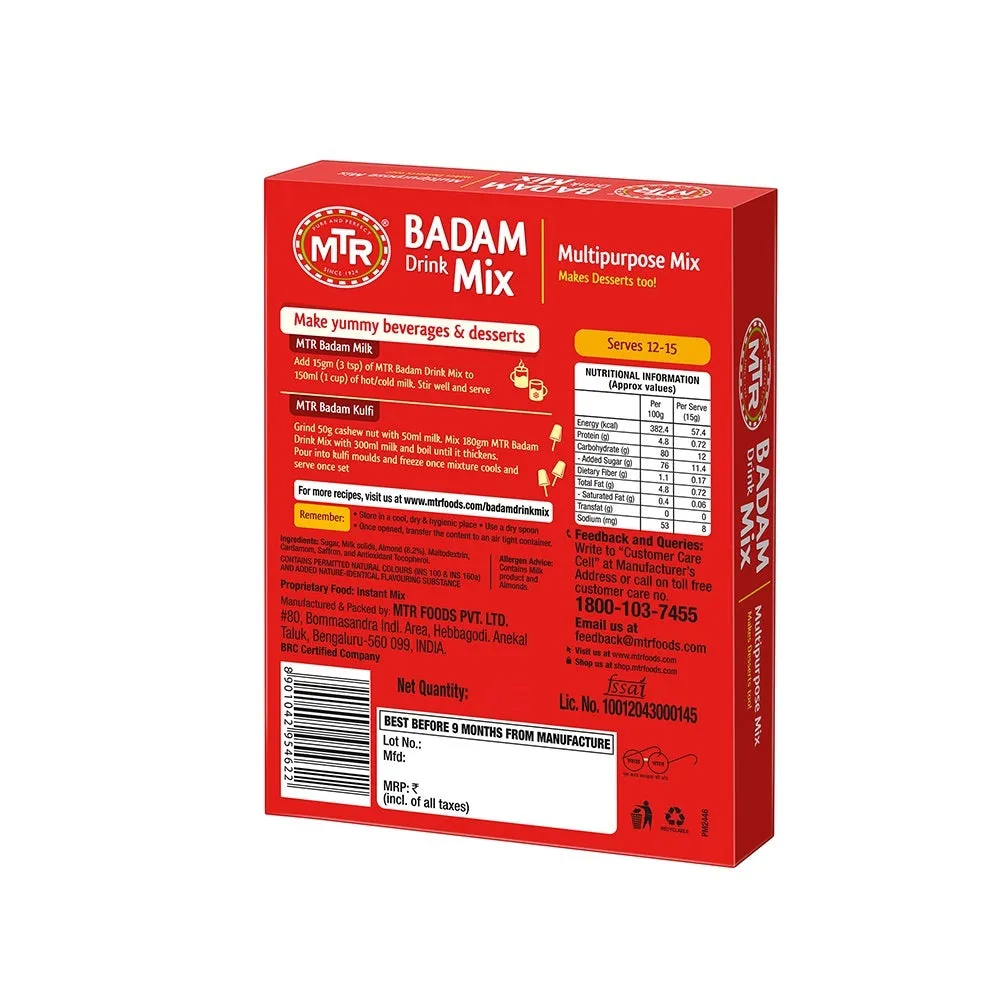 MTR Badam Drink - Refill Pack - Image 3