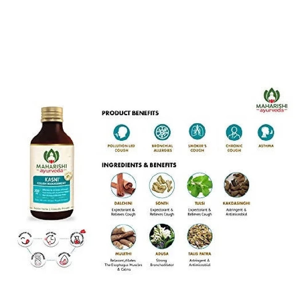Maharishi Ayurveda Kasni Cough Management - Image 2