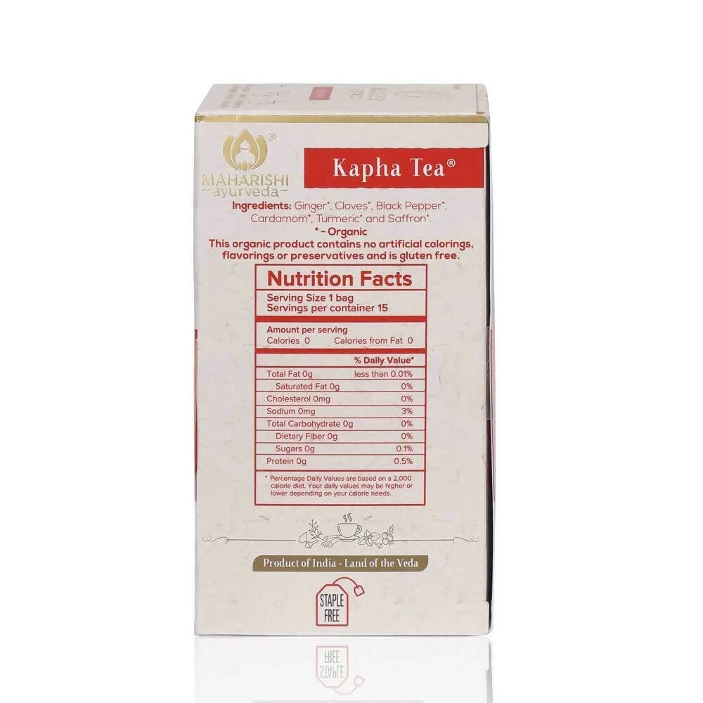 Maharishi Ayurveda Organic Kapha Tea - Image 4