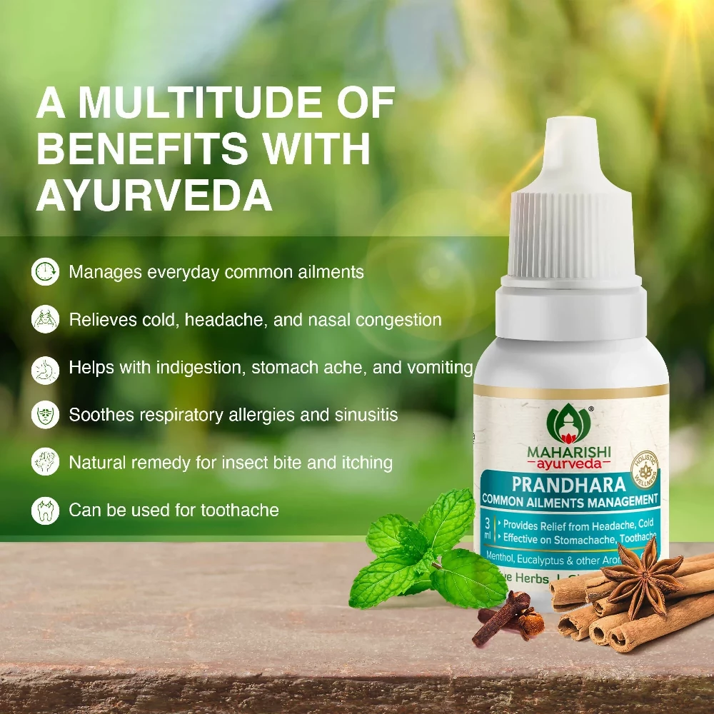 Maharishi Ayurveda Prandhara Oil - Image 3