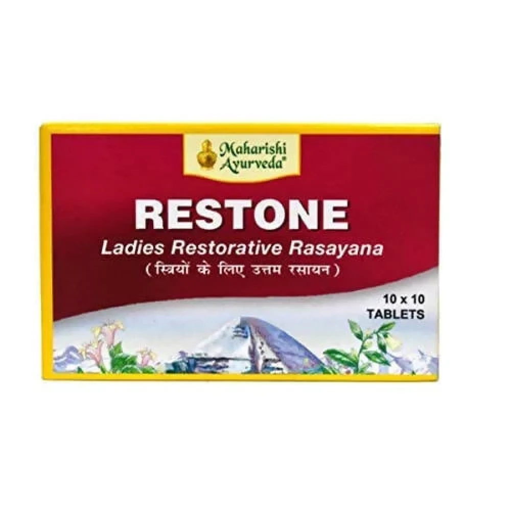 Maharishi Ayurveda Restone Tablets | The Desi Food
