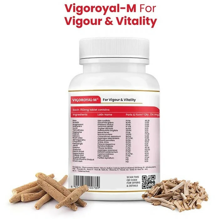 Maharishi Ayurveda Vigoroyal-M Tablets - Image 2