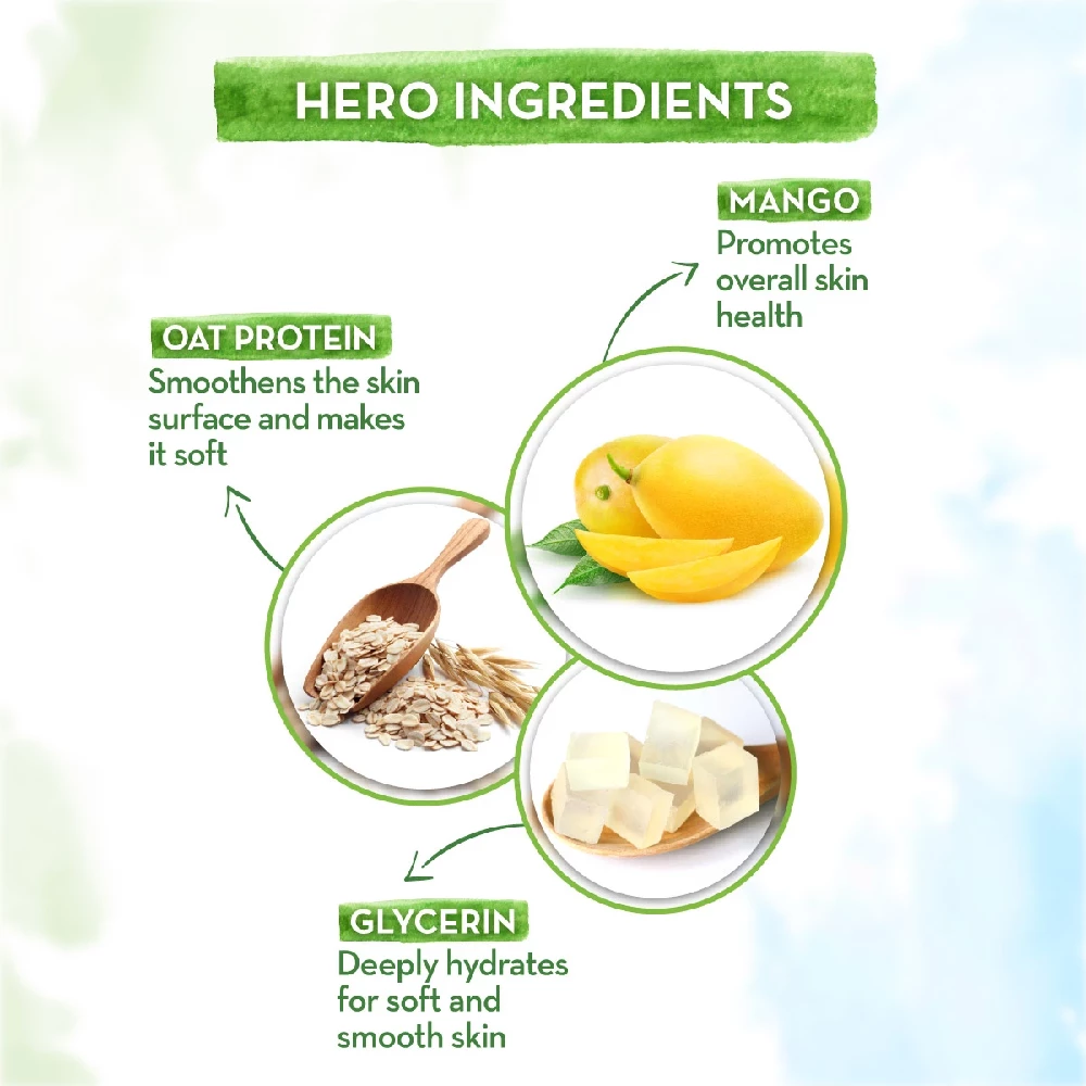 Major Mango Body Wash For Kids with Mango and Oat Protein - Image 3