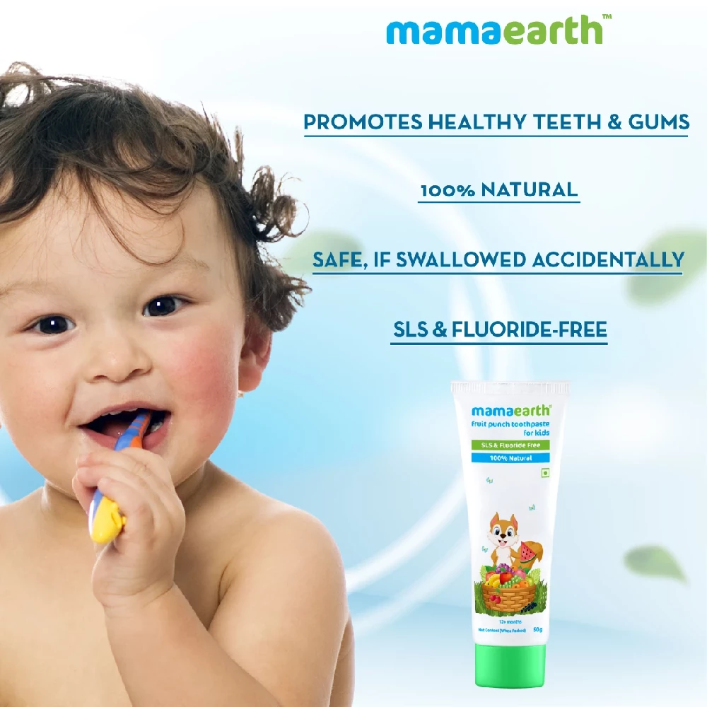 Mamaearth Fruit Punch Toothpaste - Image 3